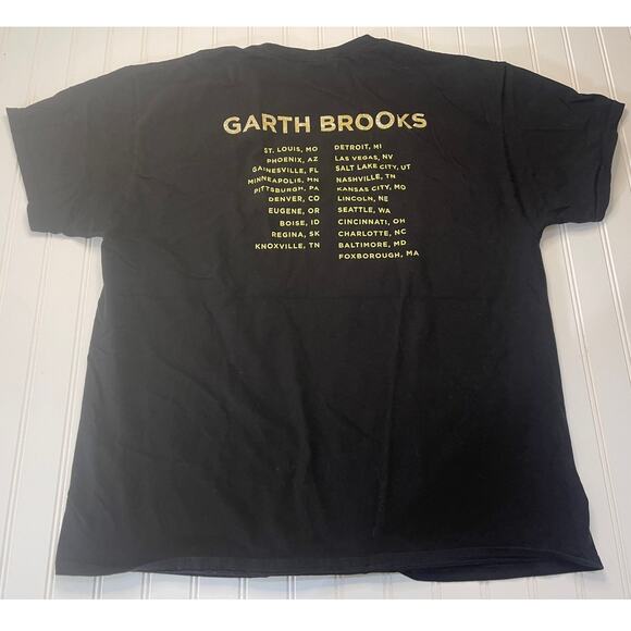 Garth Brooks Stadium Tour T Shirt Concert Tee Band - Size Men's XL - Picture 5 of 6